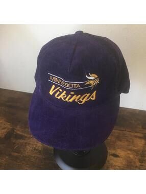 Vintage Minnesota Vikings Corduroy Hat – NFL Officially Licensed Product –